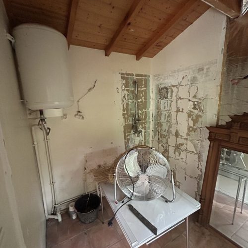 Transformation d’une dépendance en salle de sport avec douche toulouse 31 haute garonne (2)